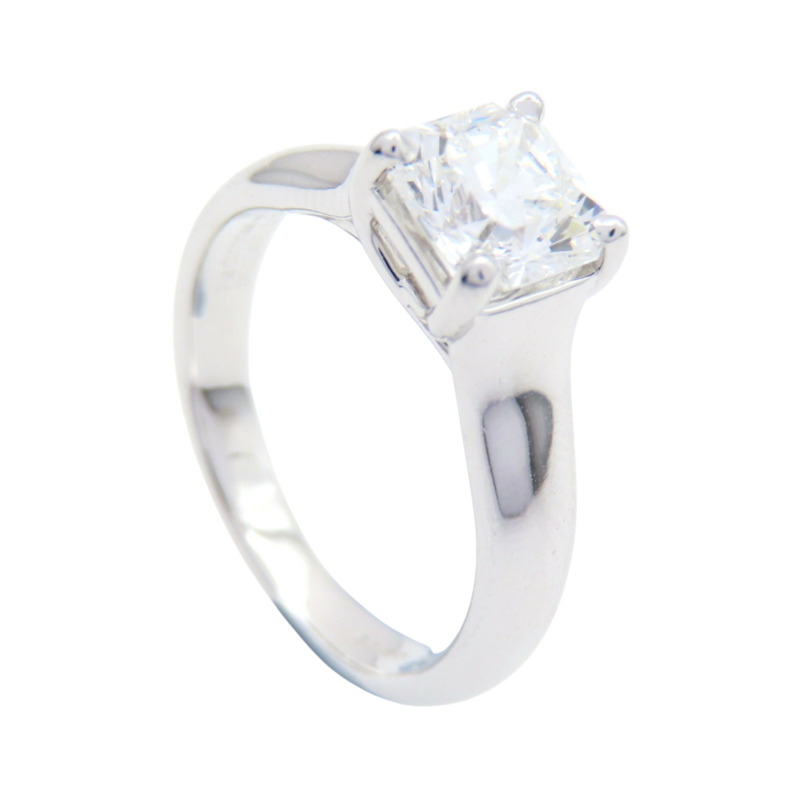 PT950鉑金 單鑽 Lucida 戒指【Tiffany & Co 蒂芬妮】-1