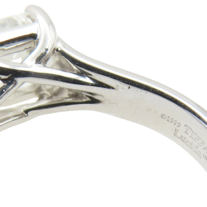 PT950鉑金 單鑽 Lucida 戒指【Tiffany & Co 蒂芬妮】-8