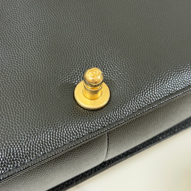 🔥🔥CHANEL Boy25 黑金荔枝皮🔥🔥 晶片 購證&發票-23