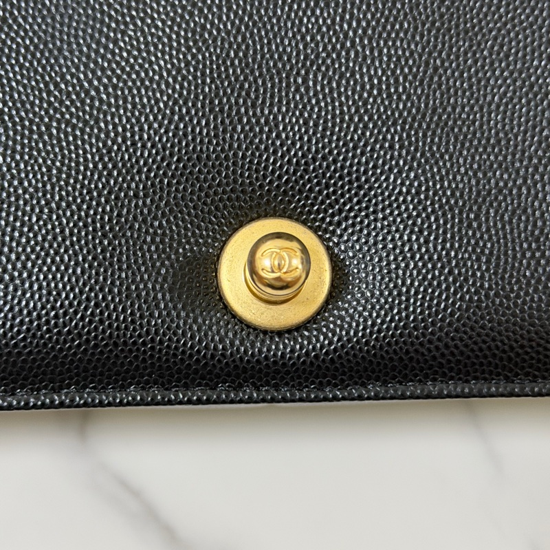 🔥🔥CHANEL Boy25 黑金荔枝皮🔥🔥 晶片 購證&發票-24