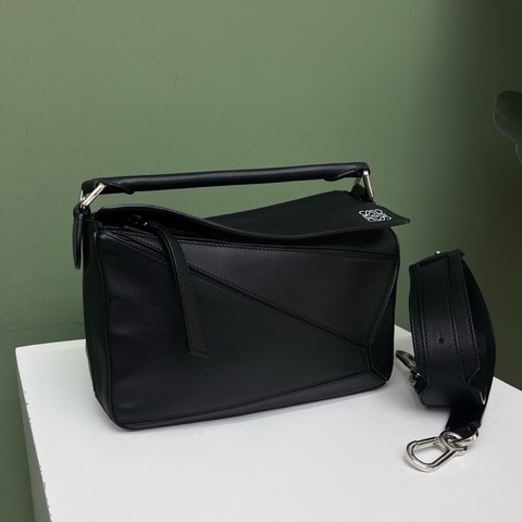 Loewe羅意威小號黑色puzzle幾何包