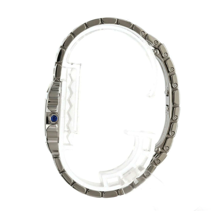 卡地亞 Santos de SM W25064Z5 不鏽鋼石英錶-2