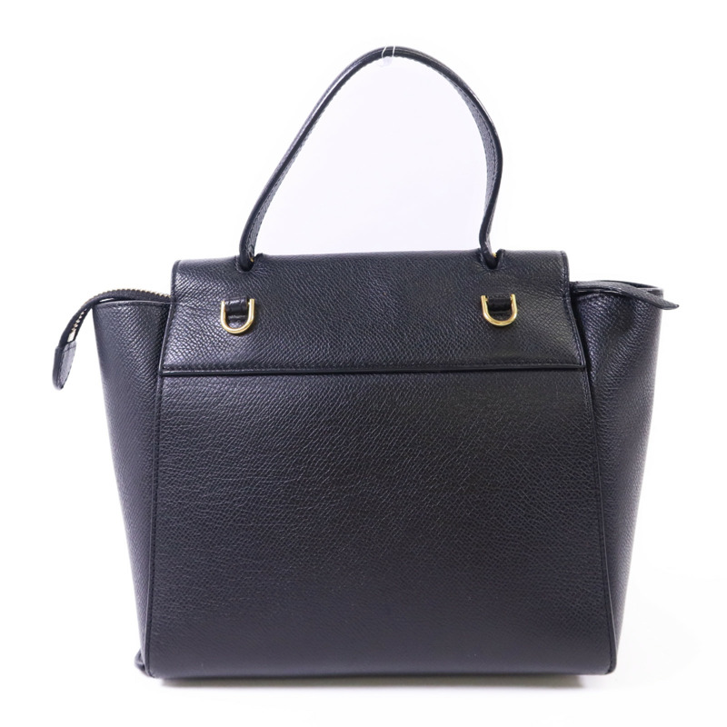 CELINE 牛皮皮革Nano Belt Bag金扣手挽肩背兩用袋-1