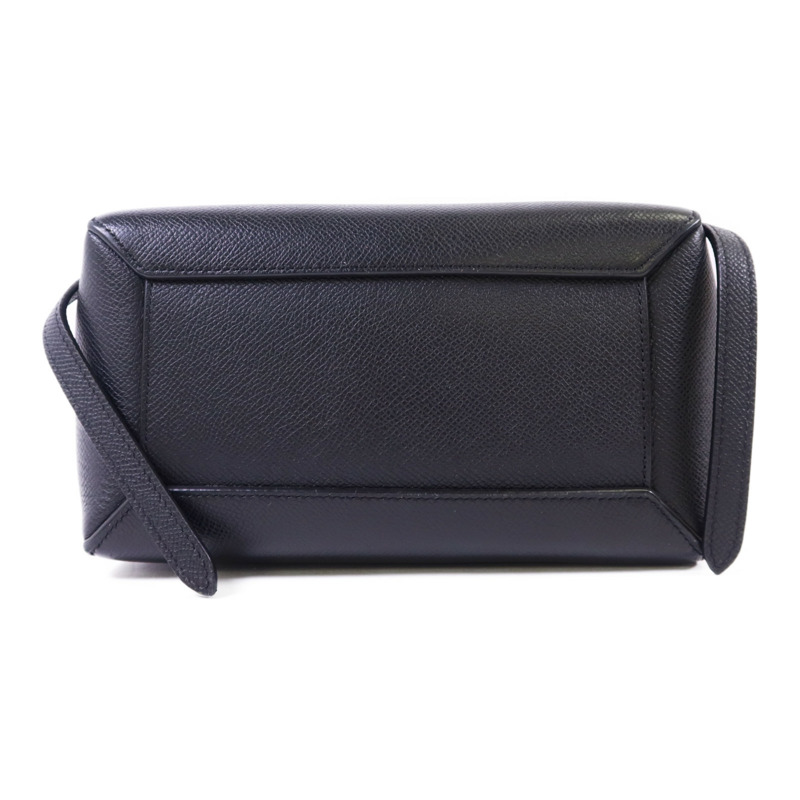 CELINE 牛皮皮革Nano Belt Bag金扣手挽肩背兩用袋-3