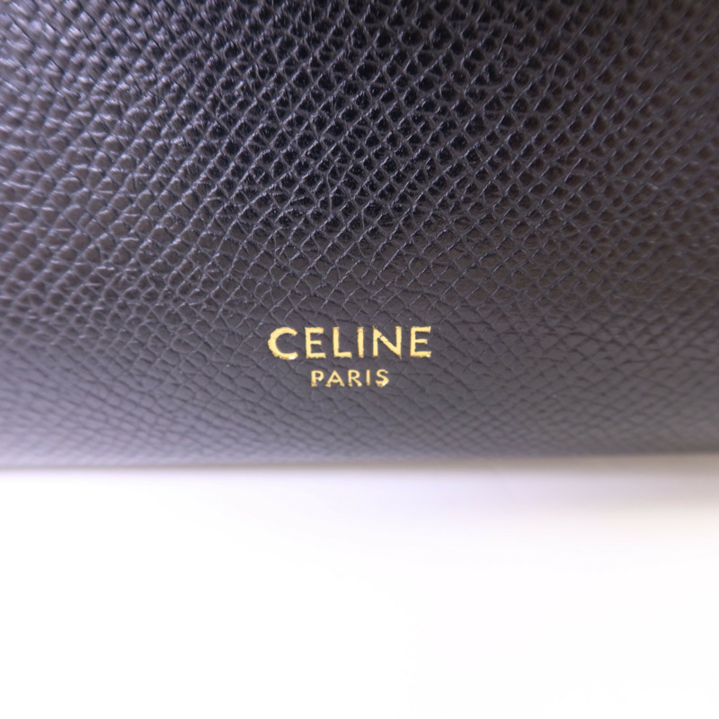 CELINE 牛皮皮革Nano Belt Bag金扣手挽肩背兩用袋-6