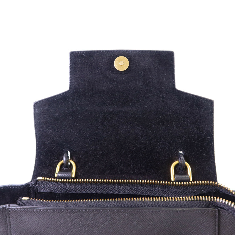 CELINE 牛皮皮革Nano Belt Bag金扣手挽肩背兩用袋-15