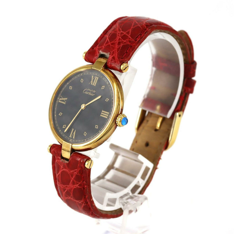 卡地亞 Must VLC LM GP W1001054 石英錶-1