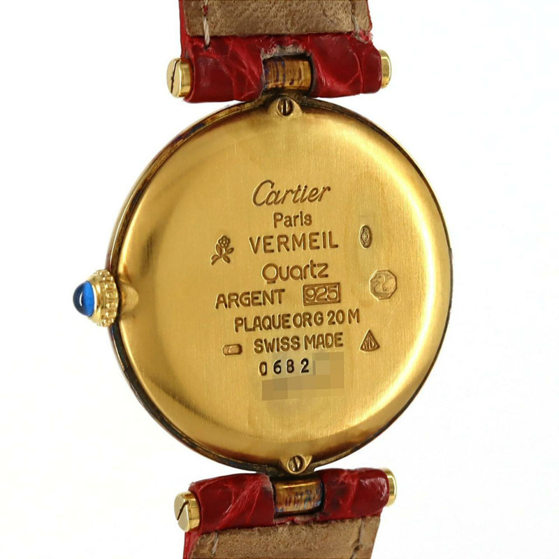 卡地亞 Must VLC LM GP W1001054 石英錶-5