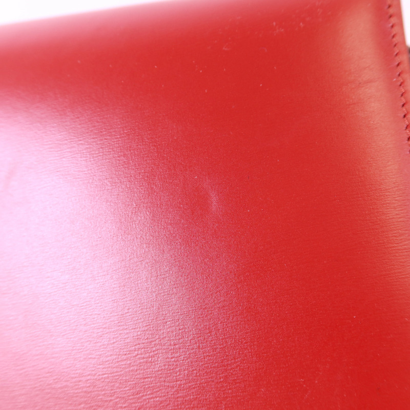 CELINE 牛皮皮革Classic Box銀扣肩背袋-15