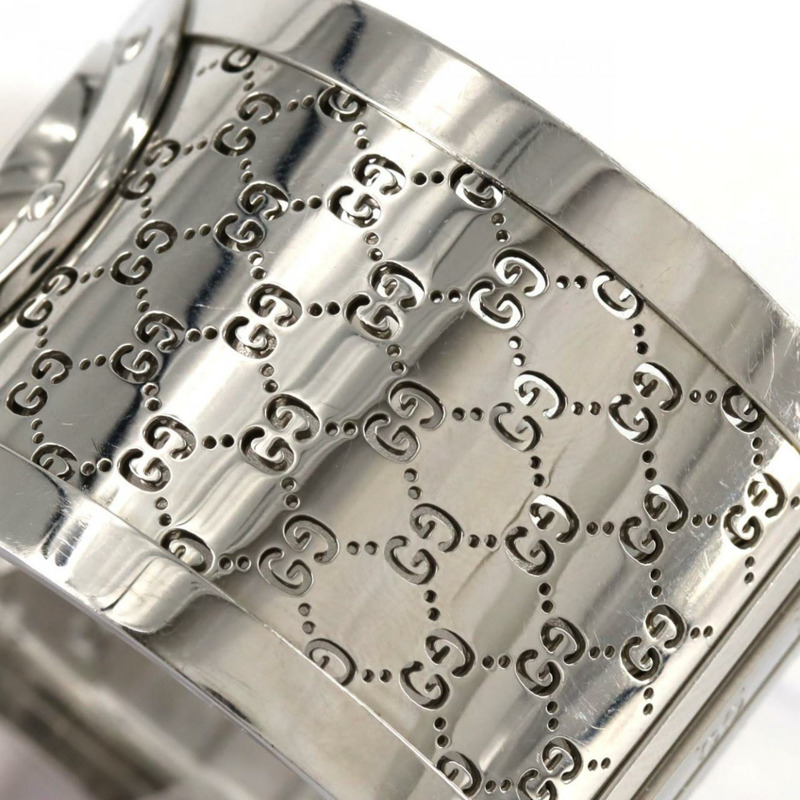 Gucci Toile 112 不鏽鋼石英錶-2