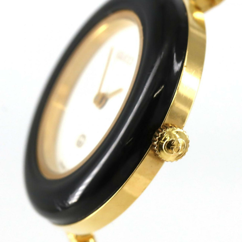 Gucci Change Ring GP M 11/12號石英錶-5