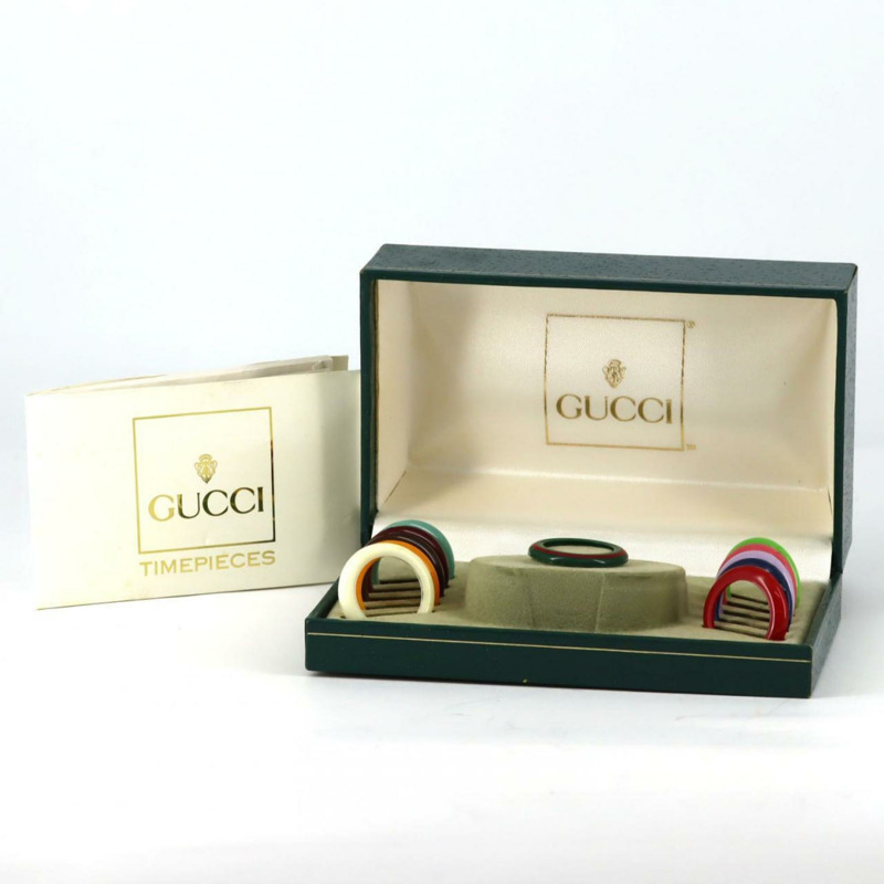 Gucci Change Ring GP M 11/12號石英錶-6