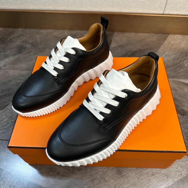 全新 Hermes 愛馬仕 全皮運動鞋 休閒鞋 厚底超輕 36碼-1