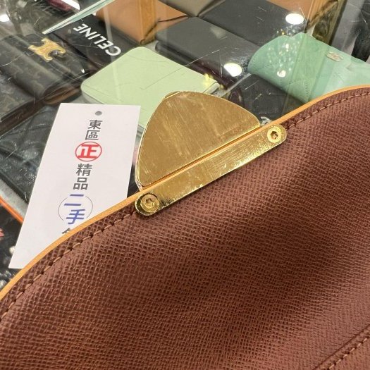 東區正精品㊣LOUIS VUITTON LV M60123 字紋曼哈頓三折釦子長夾 RA1697-5