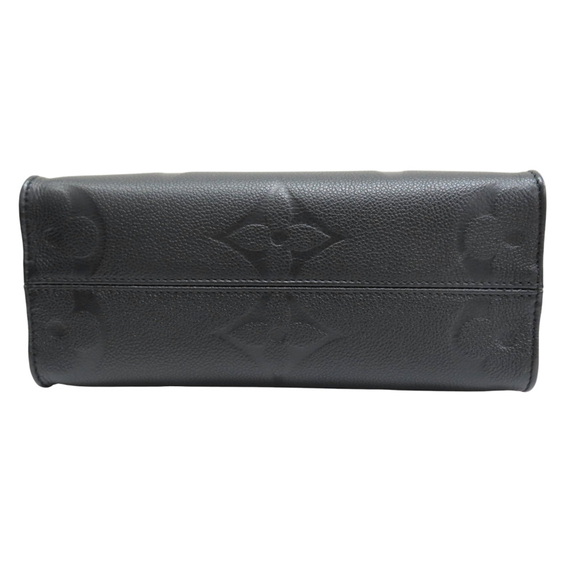 黑色 原花 牛皮 壓紋 Onthego PM 兩用包【LOUIS VUITTON LV 路易威登】 M45653-3