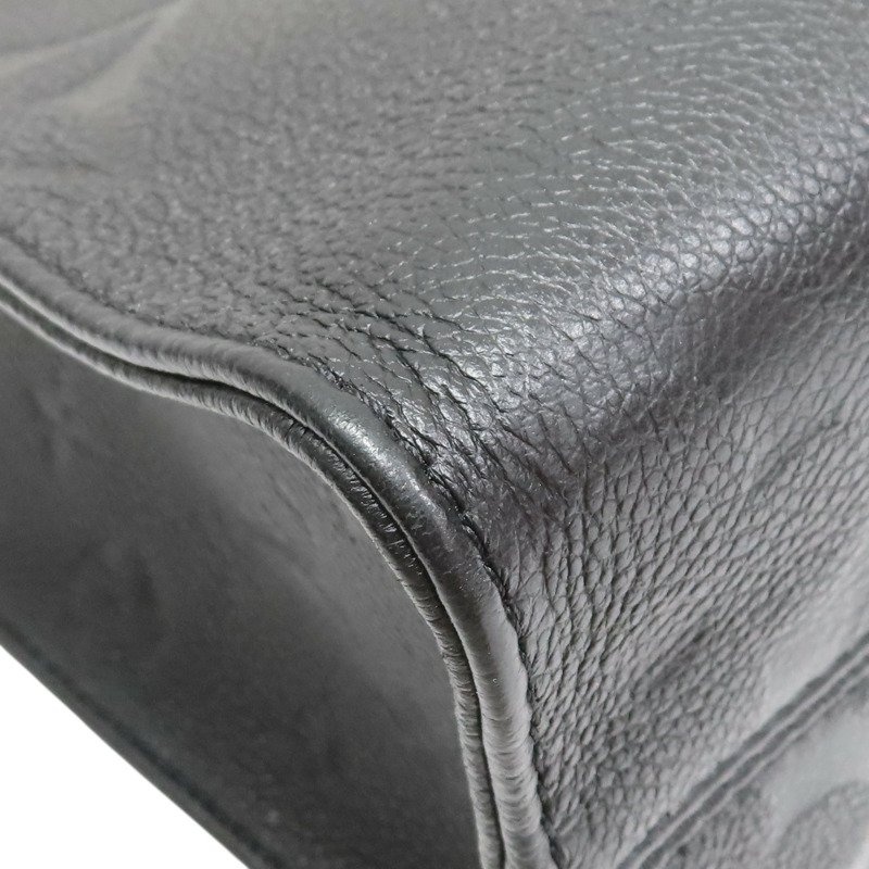 黑色 原花 牛皮 壓紋 Onthego PM 兩用包【LOUIS VUITTON LV 路易威登】 M45653-9