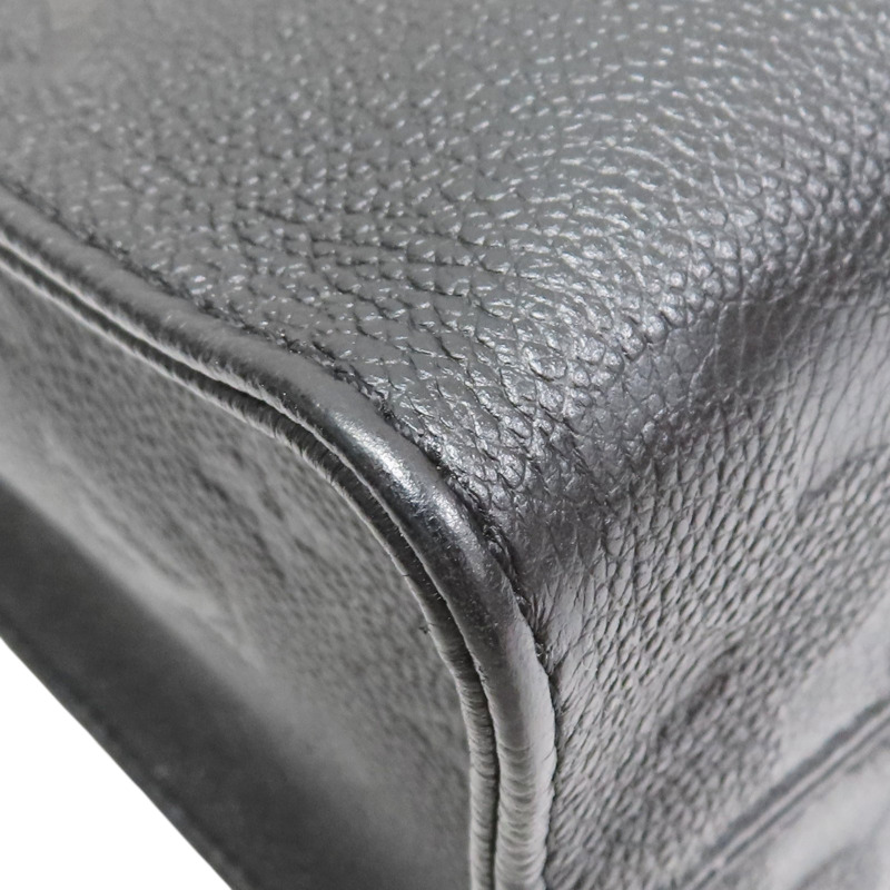 黑色 原花 牛皮 壓紋 Onthego PM 兩用包【LOUIS VUITTON LV 路易威登】 M45653-11