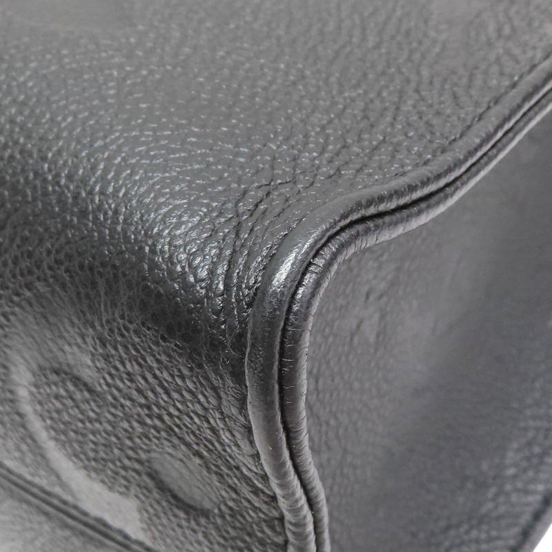 黑色 原花 牛皮 壓紋 Onthego PM 兩用包【LOUIS VUITTON LV 路易威登】 M45653-12