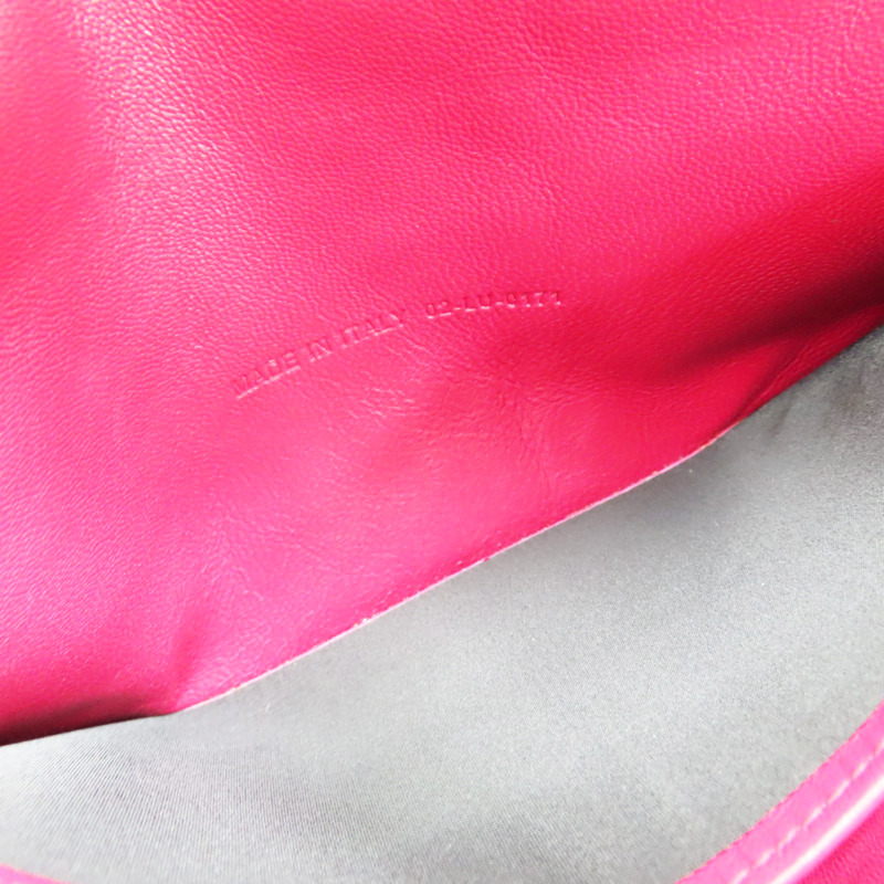 桃紅色 羊皮 肩背包【Dior 迪奧】-5