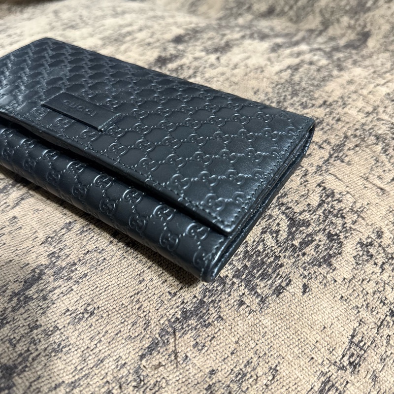 GUCCI經典壓紋長夾-11