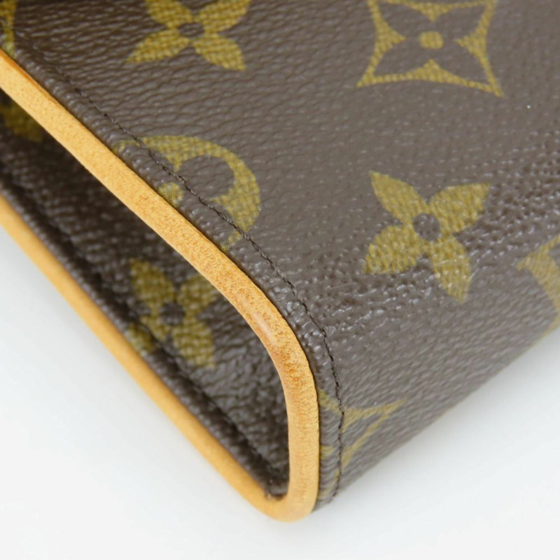 路易威登 Pochette Florentine 腰包 M51855 XS Monogram Body 棕色手拿包 女士 LOUIS VUITTON-6