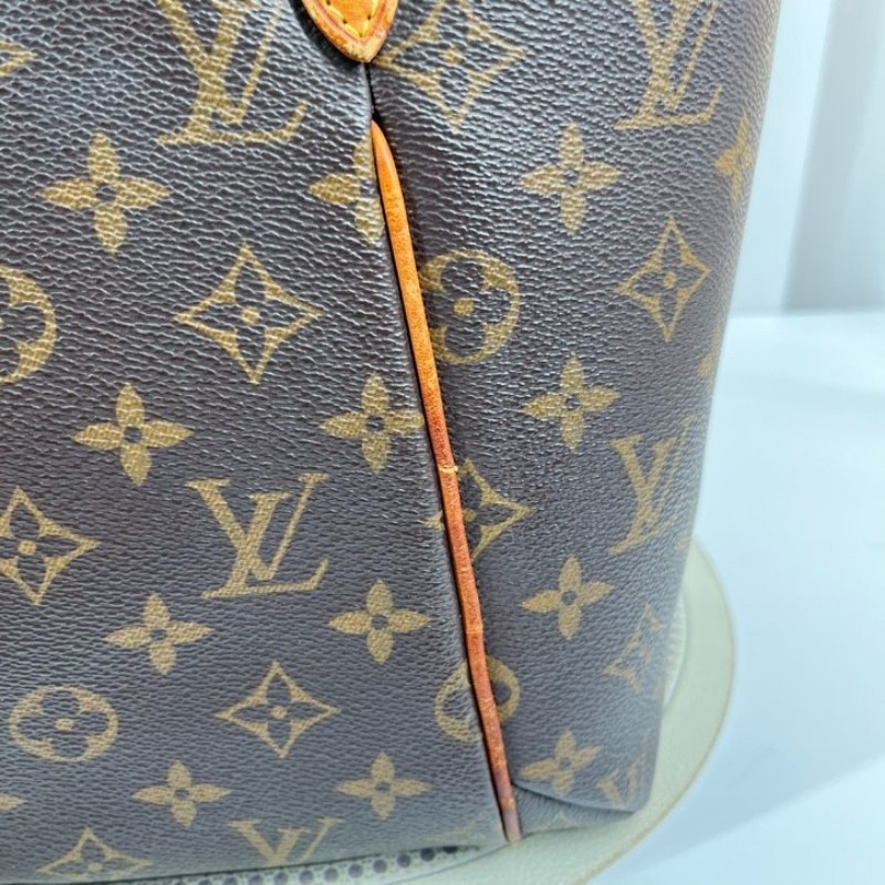 zzz LV路易威登 老花Totally托特包 經典大號 容量超大 手機錢包平板都能裝 通勤帶娃都很實用 Monogram老花配色-10