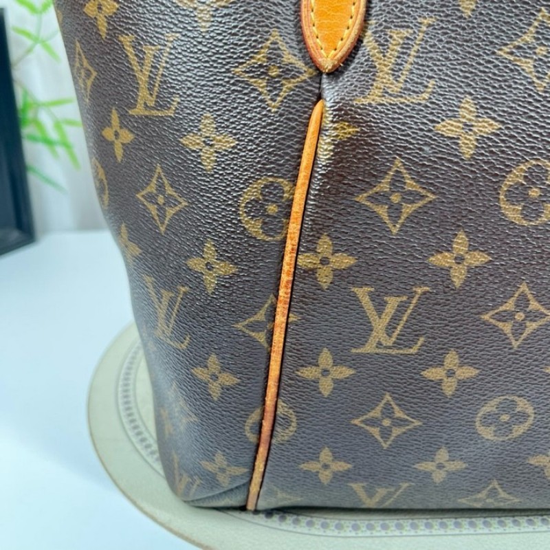 zzz LV路易威登 老花Totally托特包 經典大號 容量超大 手機錢包平板都能裝 通勤帶娃都很實用 Monogram老花配色-12