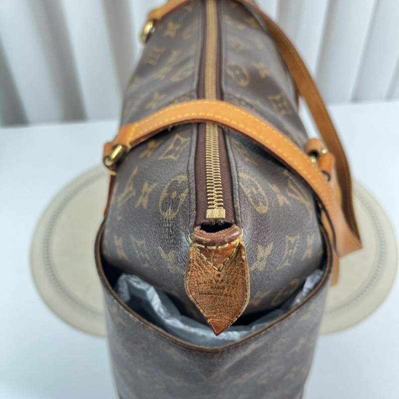 zzz LV路易威登 老花Totally托特包 經典大號 容量超大 手機錢包平板都能裝 通勤帶娃都很實用 Monogram老花配色-25