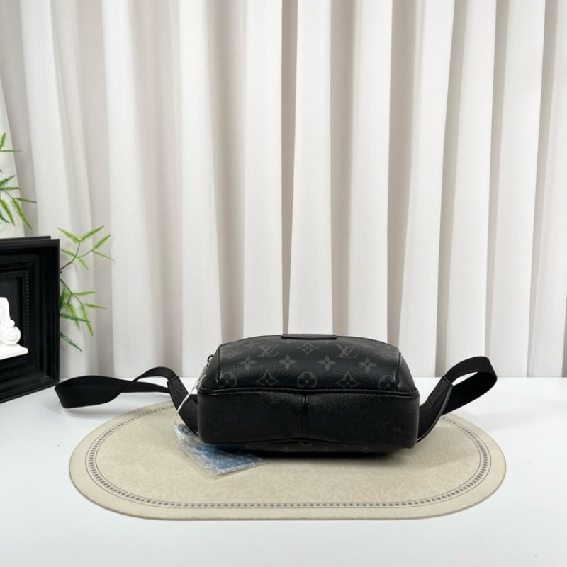 LV路易威登 老花outdoor雙層男包相機包郵差包單肩斜挎包 容量可觀 外出日常都適合-7