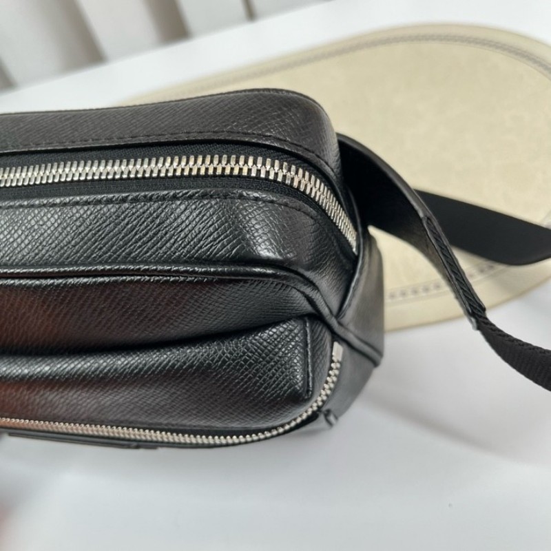 LV路易威登 老花outdoor雙層男包相機包郵差包單肩斜挎包 容量可觀 外出日常都適合-10