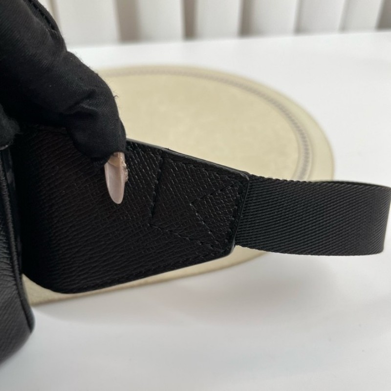 LV路易威登 老花outdoor雙層男包相機包郵差包單肩斜挎包 容量可觀 外出日常都適合-14