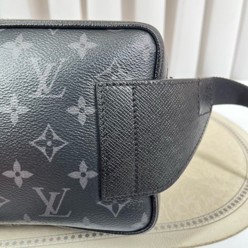 LV路易威登 老花outdoor雙層男包相機包郵差包單肩斜挎包 容量可觀 外出日常都適合-18