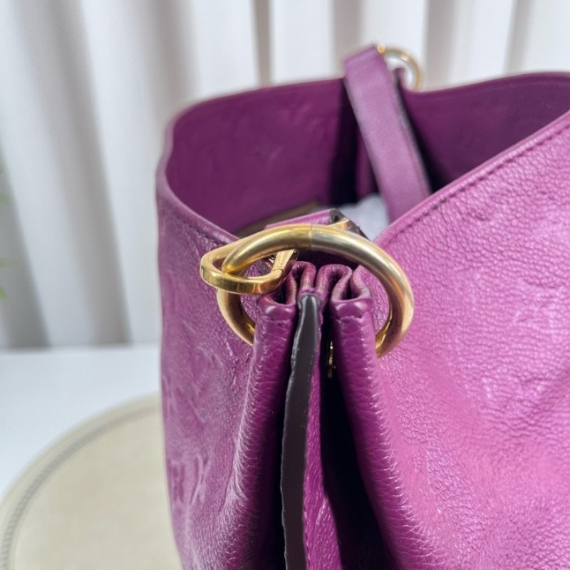 LV路易威登 metis hobo紫色全皮壓紋泫雅同款托特包手提包單肩斜挎包 容量超級大 日常背超級吸睛-19