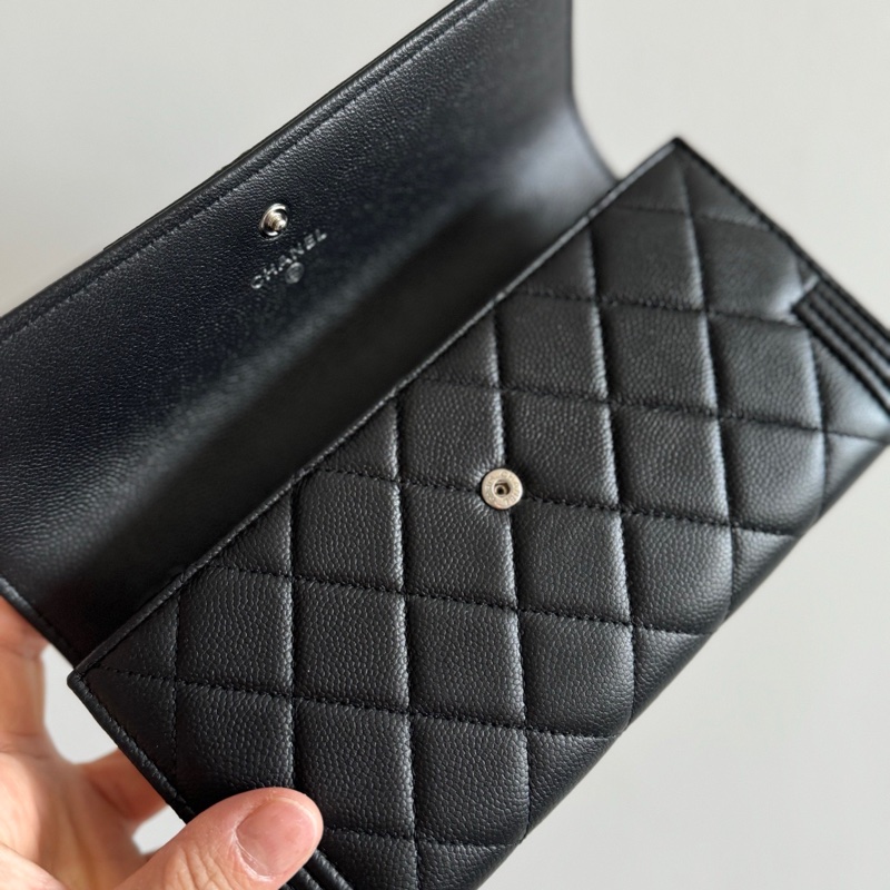 Chanel So black Leboy 長夾-3