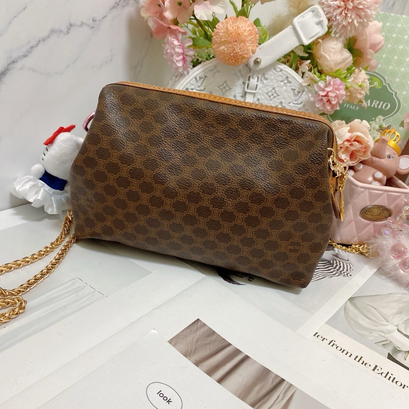 Celine 雲朵包手拿肩背斜背鏈條包🏅-11