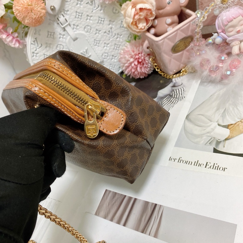 Celine 雲朵包手拿肩背斜背鏈條包🏅-14