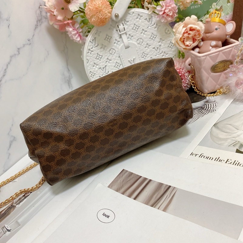 Celine 雲朵包手拿肩背斜背鏈條包🏅-17