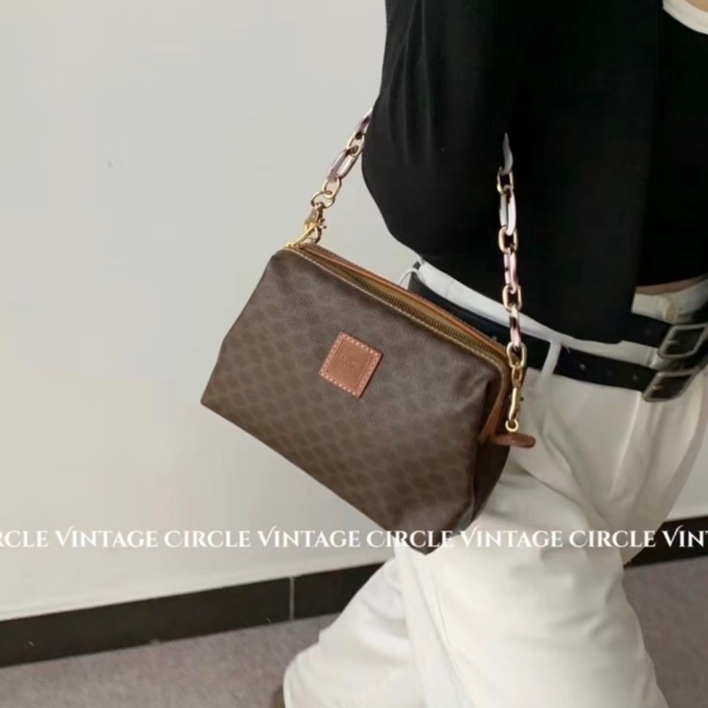 Celine 雲朵包手拿肩背斜背鏈條包🏅-22