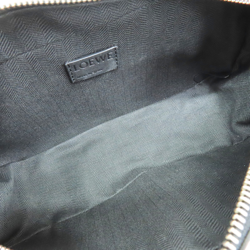 黑色 牛皮 肩背包【LOEWE 羅威】 B777NCNX03-4