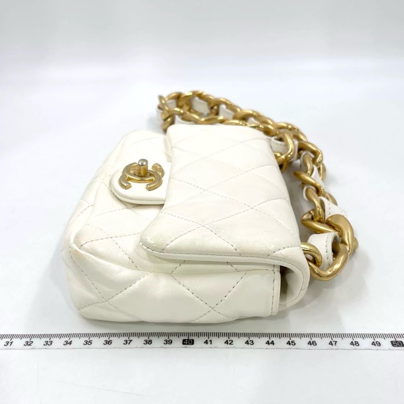 香奈兒白金方胖子 17 cm-3