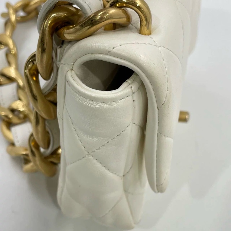 香奈兒白金方胖子 17 cm-6