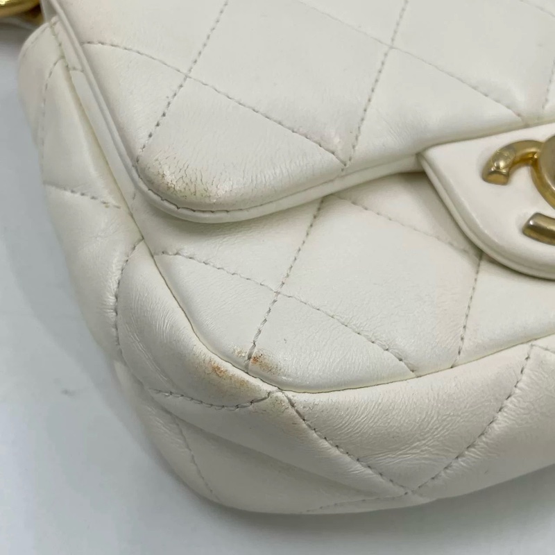 香奈兒白金方胖子 17 cm-8