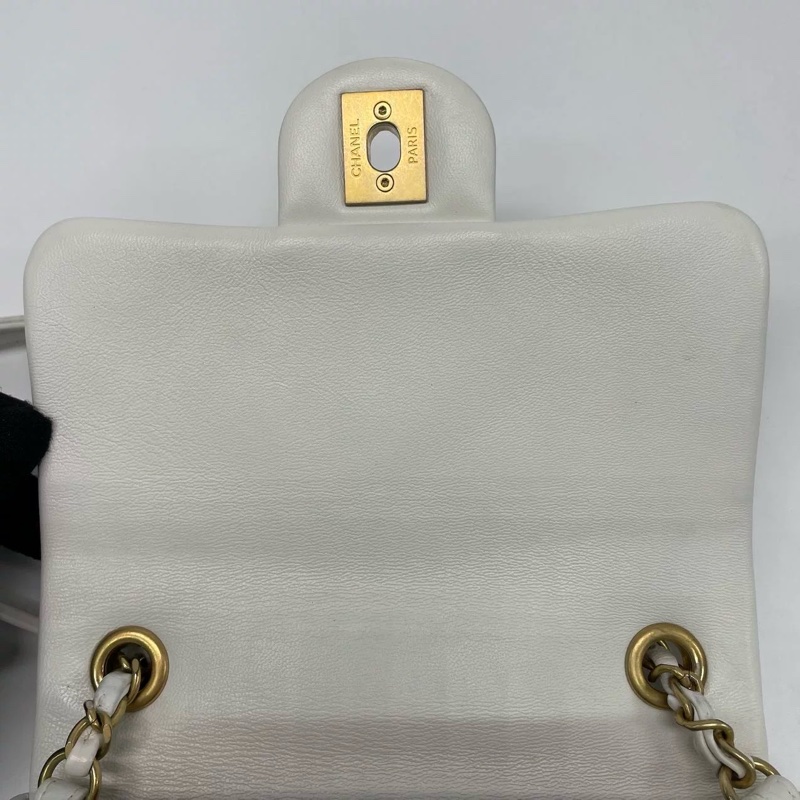 香奈兒白金方胖子 17 cm-11