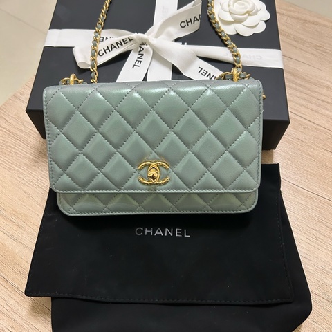 Chanel湖水綠Tiffany 綠WOC