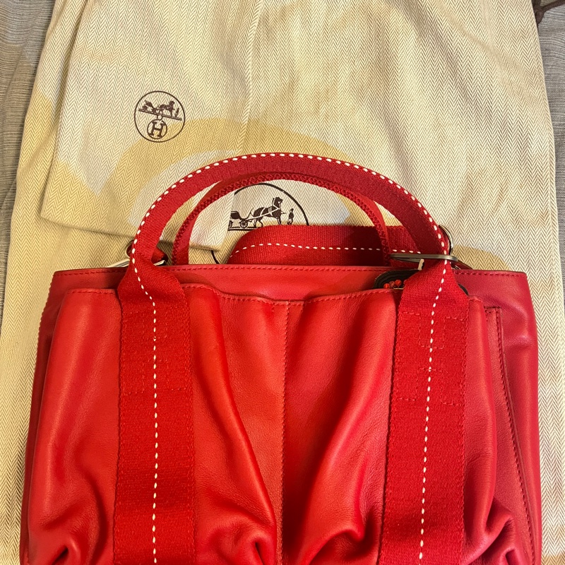 Hermes Caravane Horizontal 愛馬仕紅色包-1