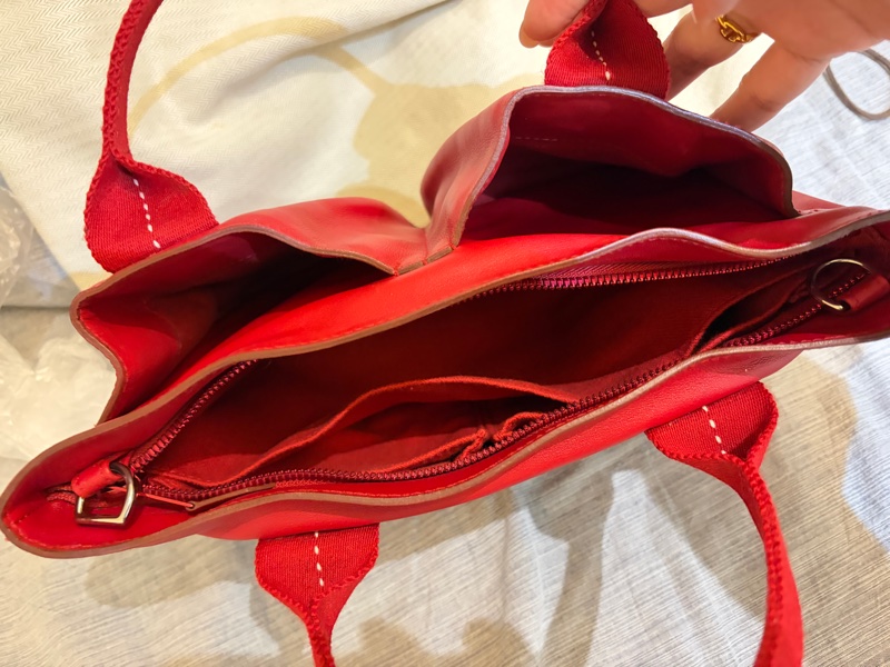 Hermes Caravane Horizontal 愛馬仕紅色包-5