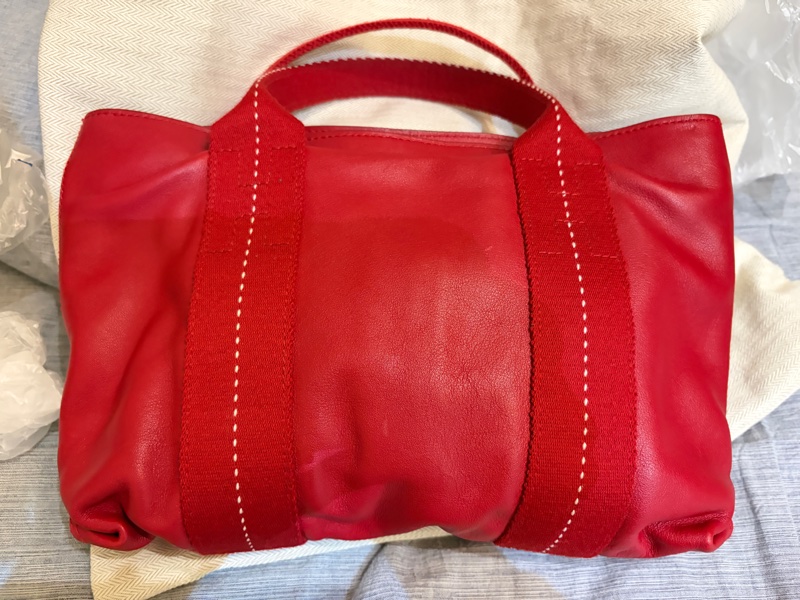 Hermes Caravane Horizontal 愛馬仕紅色包-6