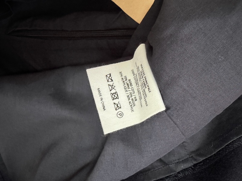 全新Athe Vanessa Bruno正品深藍色短裙 38號-3