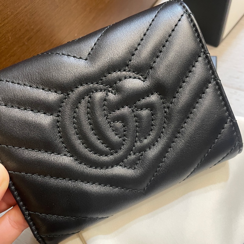 全新Gucci 歐洲購入 Marmont 馬夢短夾✨-7
