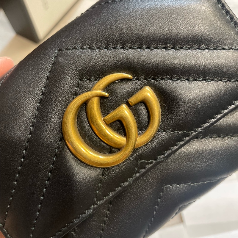 全新Gucci 歐洲購入 Marmont 馬夢短夾✨-12